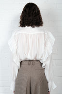 Fluid Ruffle Shirt