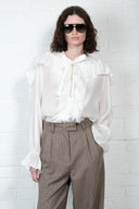 Fluid Ruffle Shirt