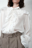 Fluid Ruffle Shirt