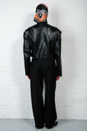 Vegan Leather Biker Jacket