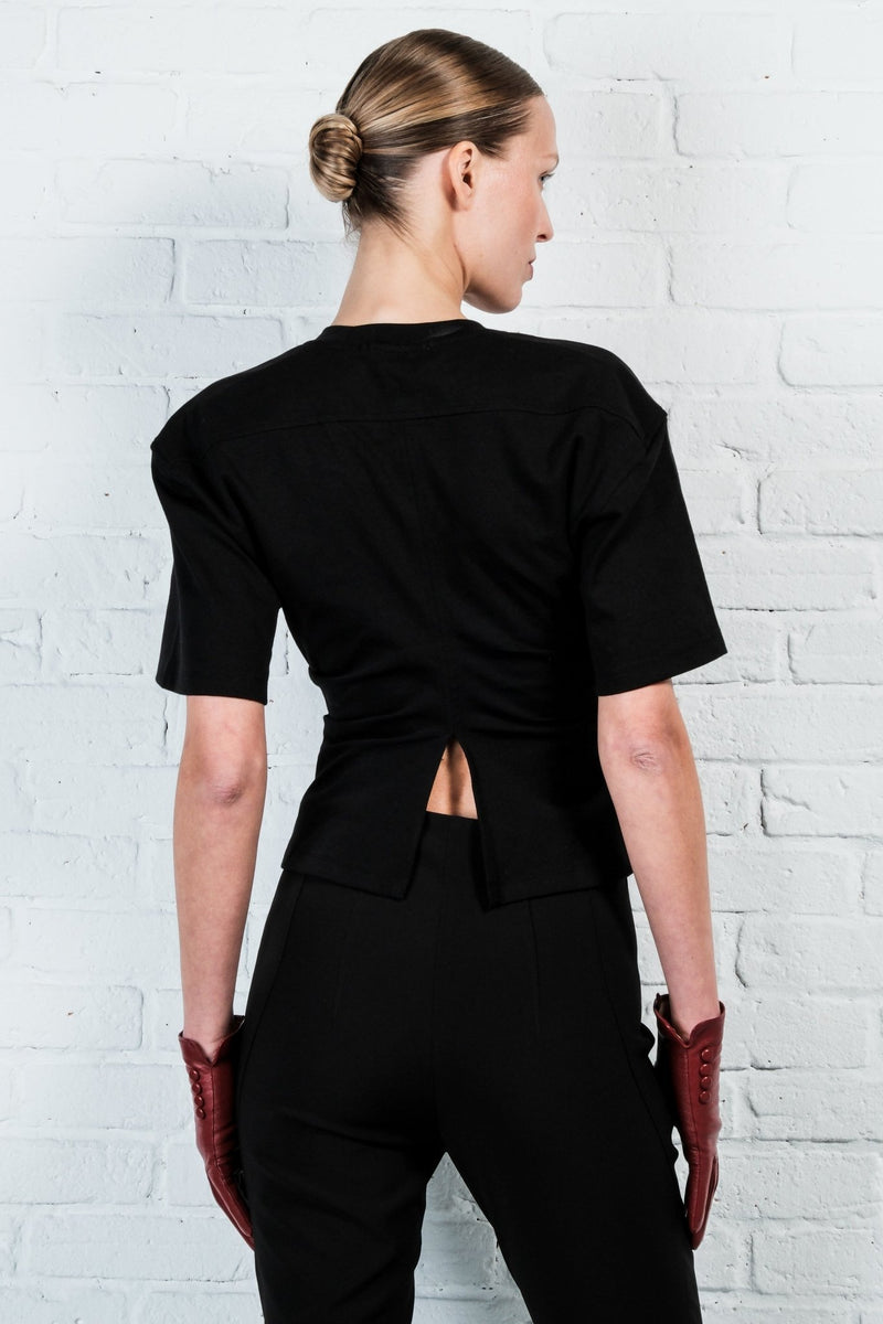 Open-Back Sculpted Top - AFTERHOURS