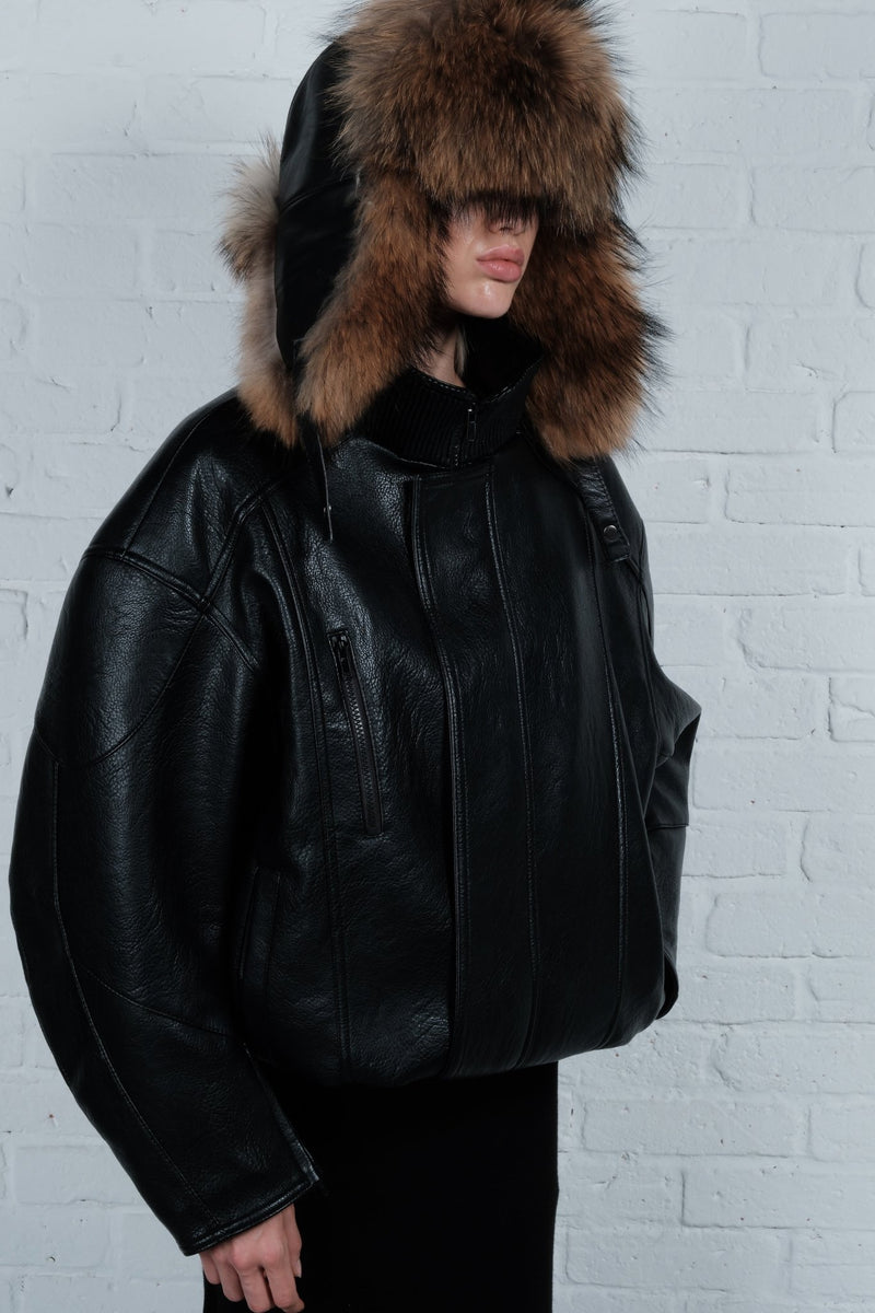 Oversized Rider Jacket - AFTERHOURS