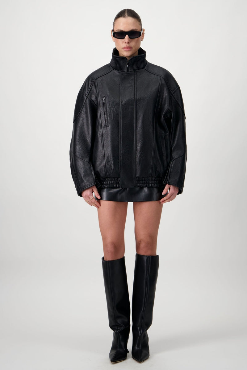 Oversized Rider Jacket - AFTERHOURS