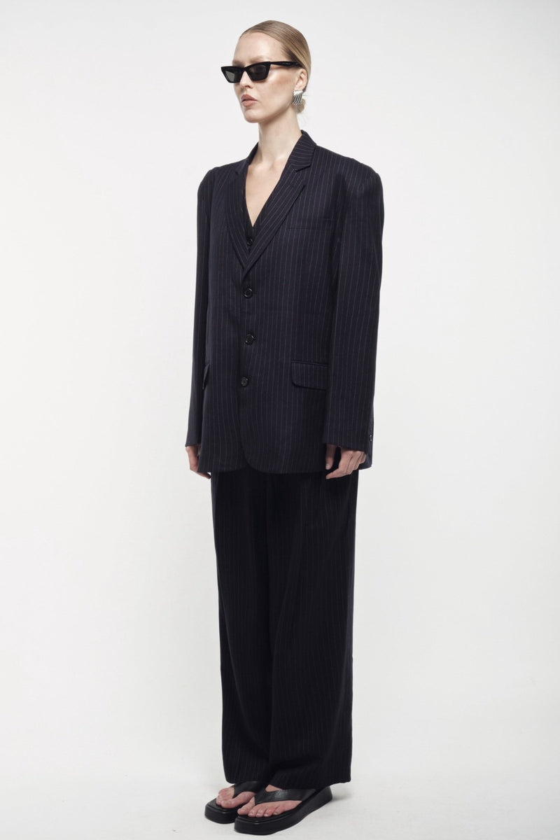 Oversized Tailored Suit Blazer - AFTERHOURS