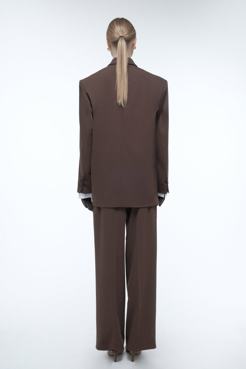 Oversized Tailored Suit Blazer - AFTERHOURS