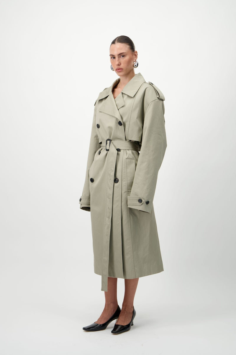 Oversized Trench Coat - AFTERHOURS
