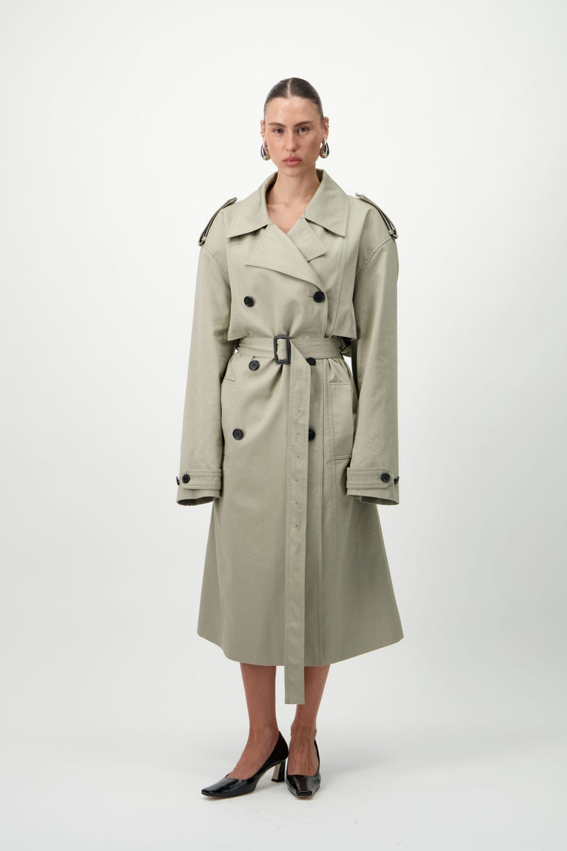 Oversized Trench Coat - AFTERHOURS