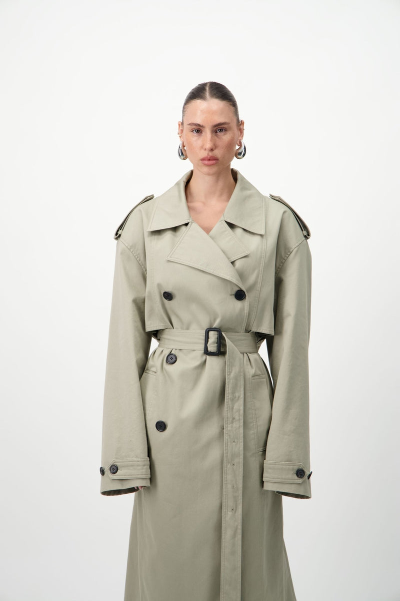Oversized Trench Coat - AFTERHOURS