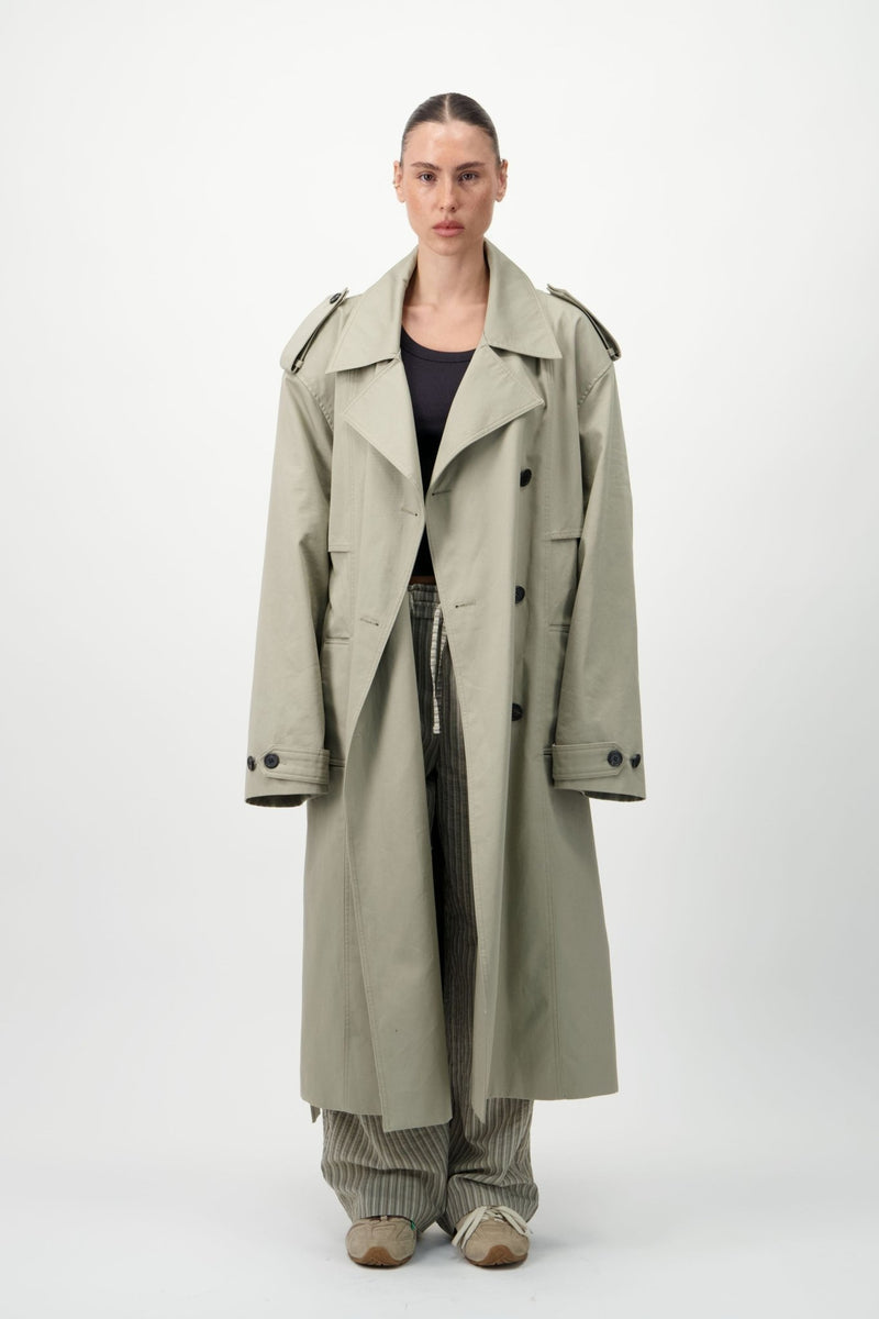 Oversized Trench Coat - AFTERHOURS