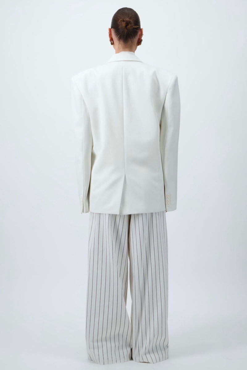 Pinstripe Summer Trousers - AFTERHOURS