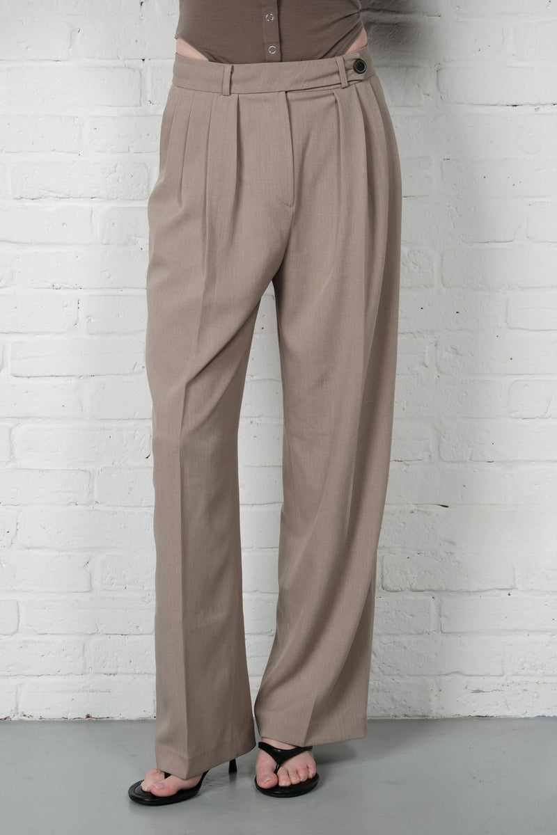 Pleated Suit Trousers - AFTERHOURS