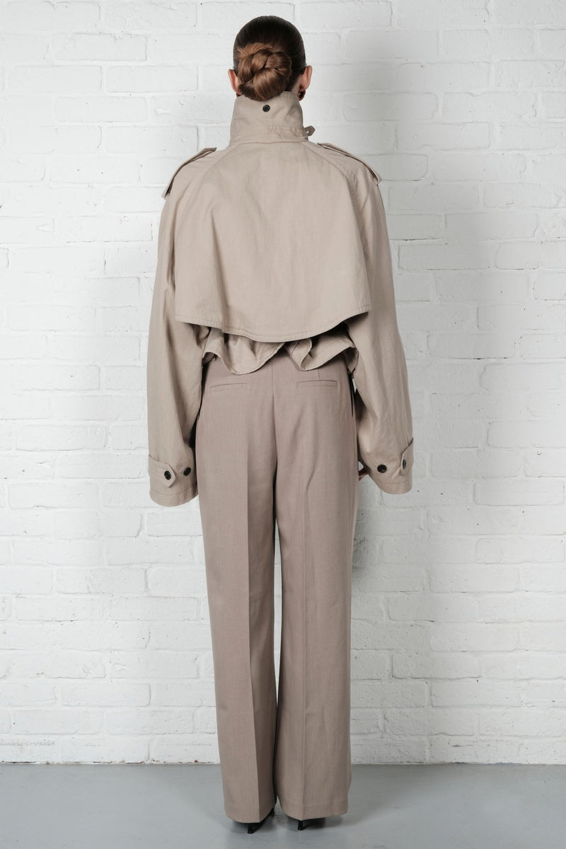 Pleated Suit Trousers - AFTERHOURS