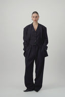 Tailored Suit Vest - Navy