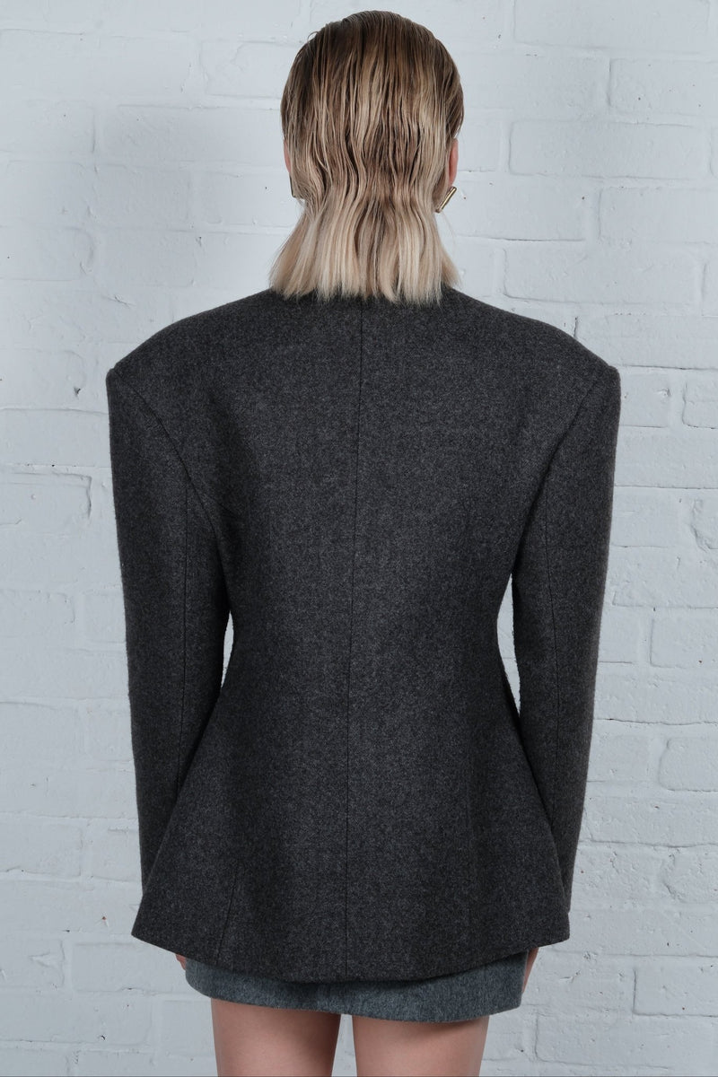 Sculpted Button Jacket - AFTERHOURS