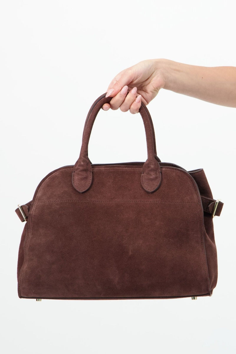 Suede Maxi Bag - AFTERHOURS