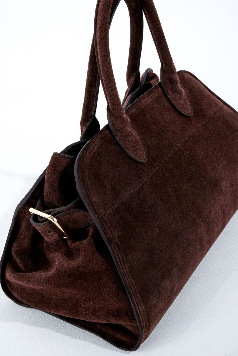 Suede Maxi Bag - AFTERHOURS
