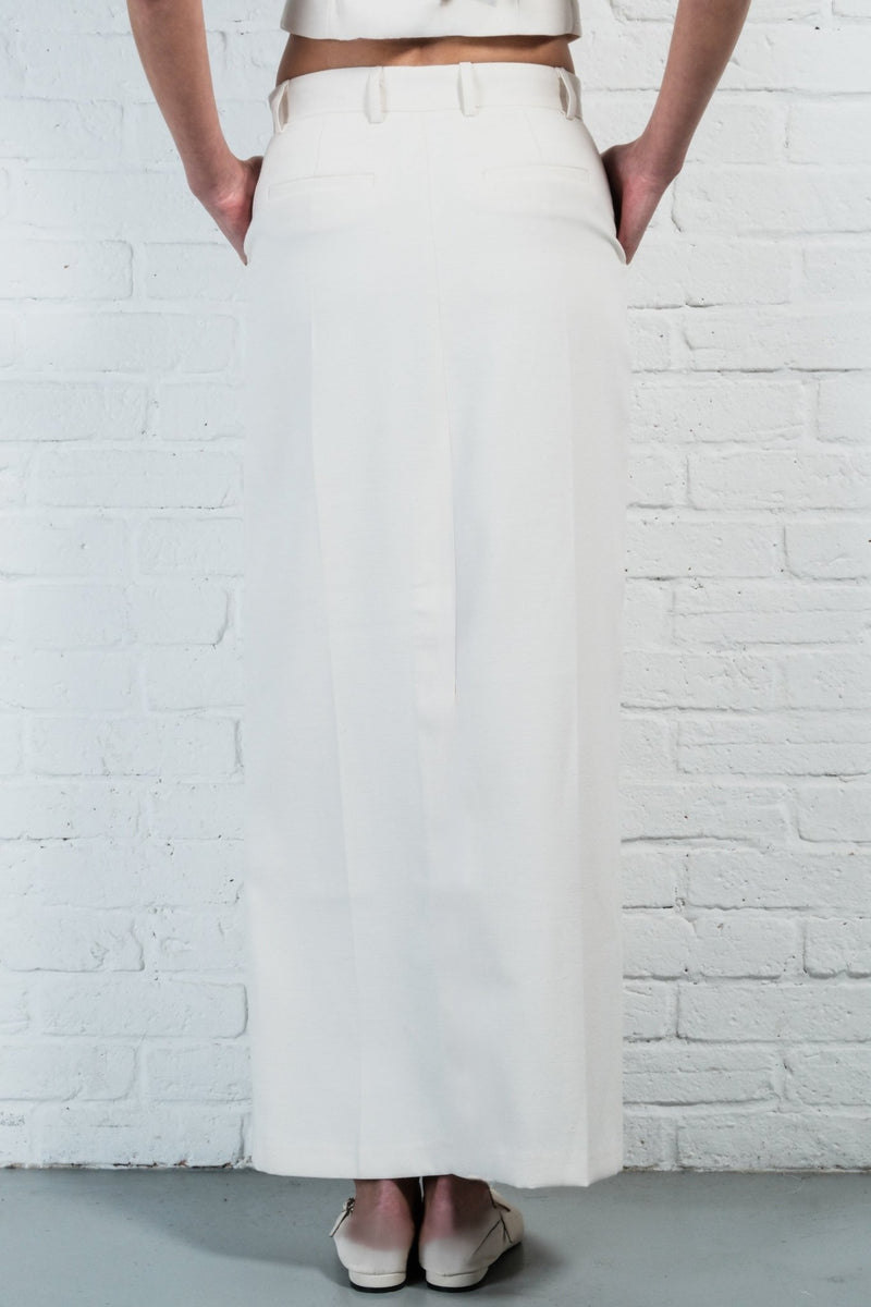 Tailored Linen Pencil Skirt - AFTERHOURS