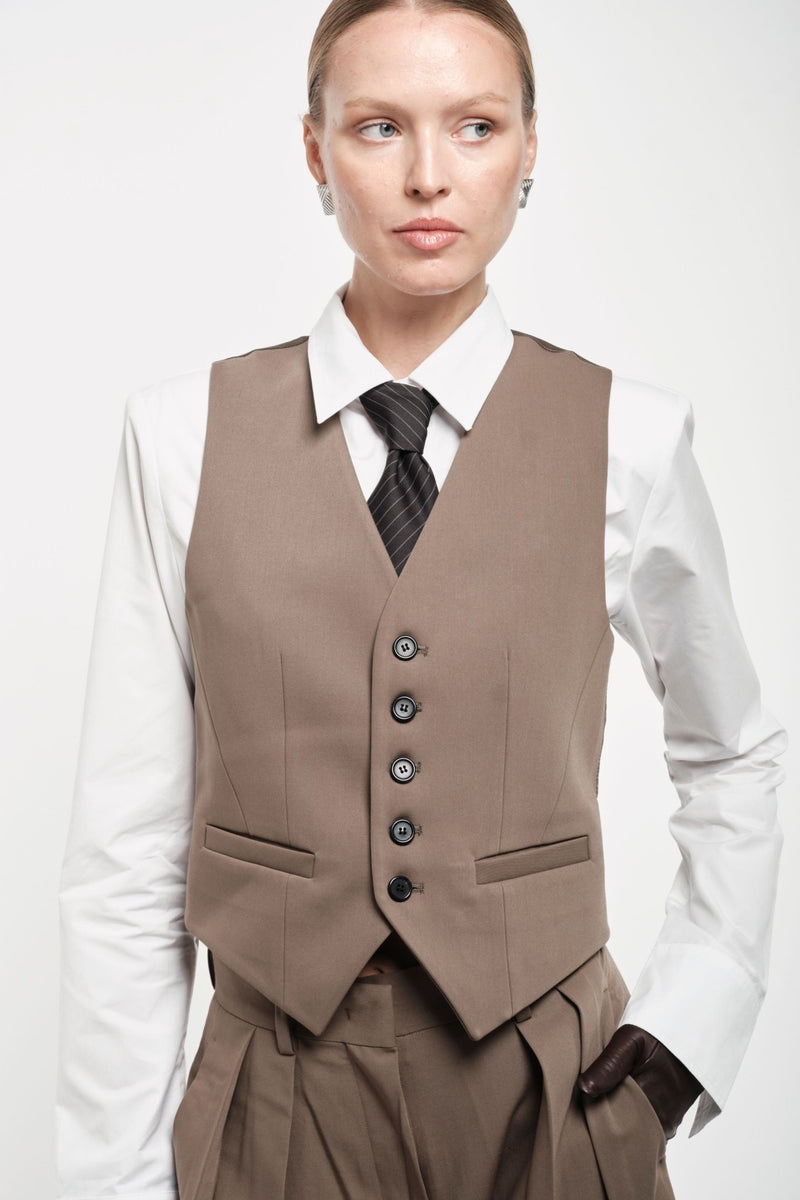 Tailored Suit Vest - AFTERHOURS