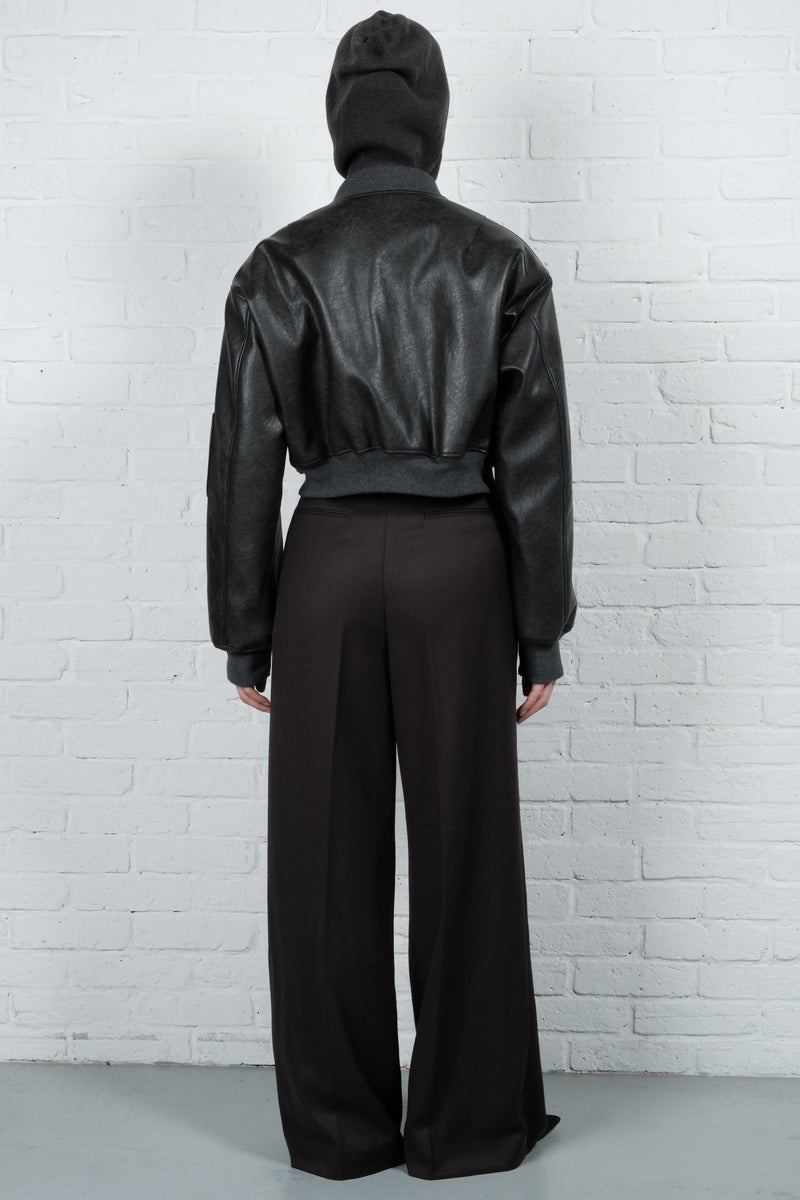 Wide Pleated Trousers - AFTERHOURS