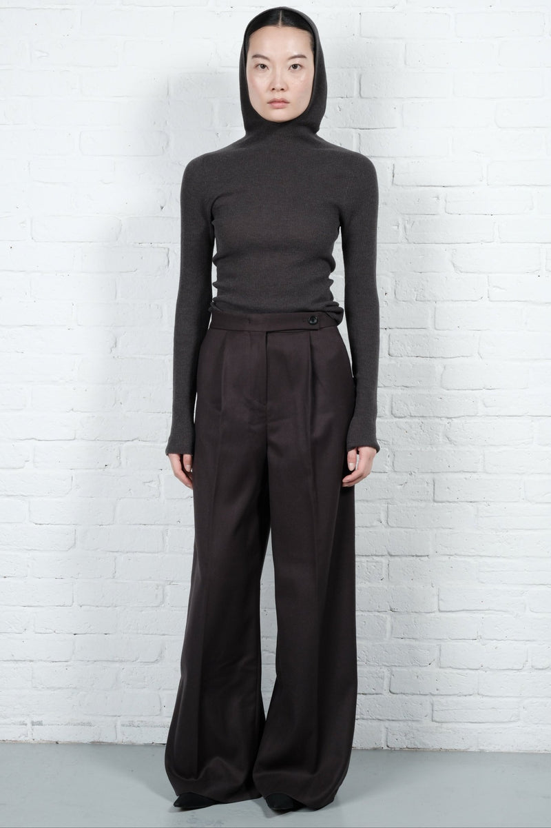Wide Pleated Trousers - AFTERHOURS