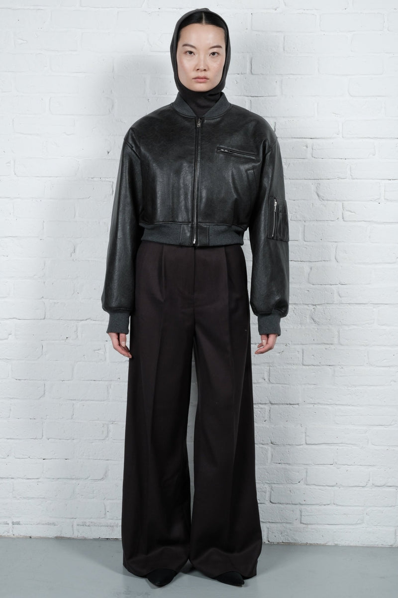 Wide Pleated Trousers - AFTERHOURS