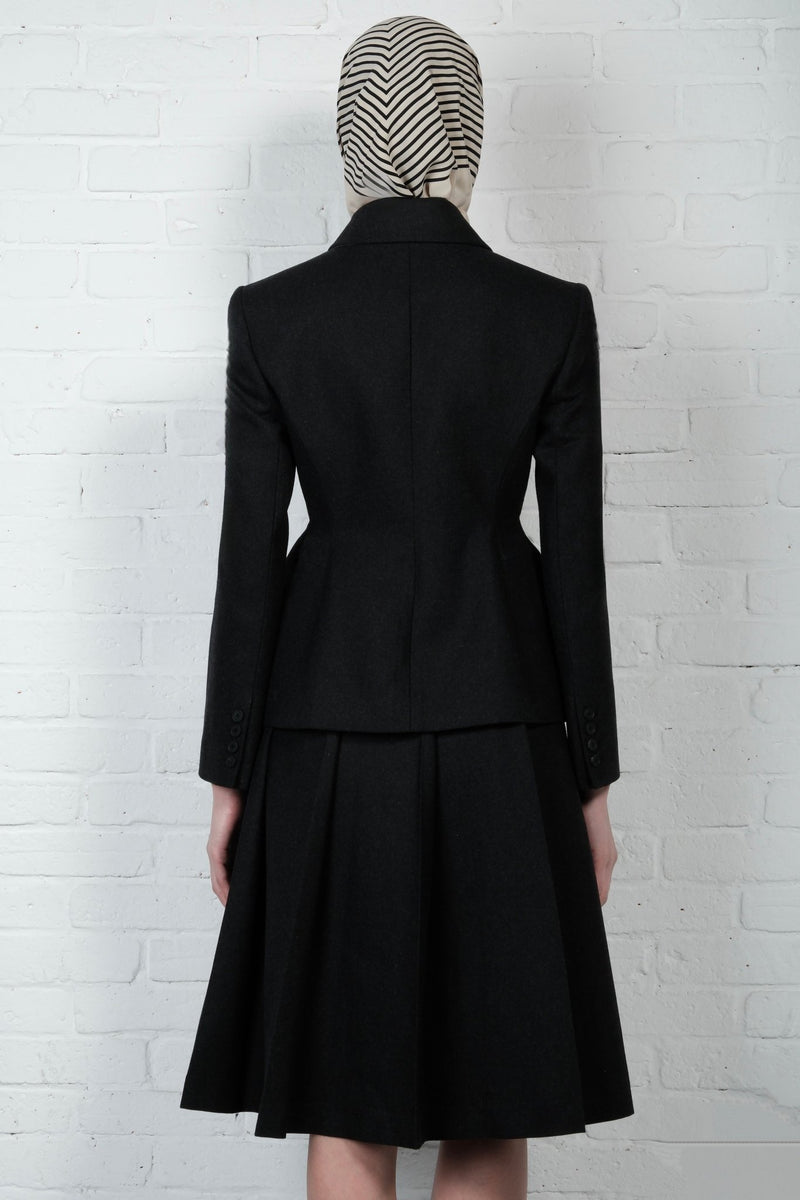 Wool pleated skirt - AFTERHOURS