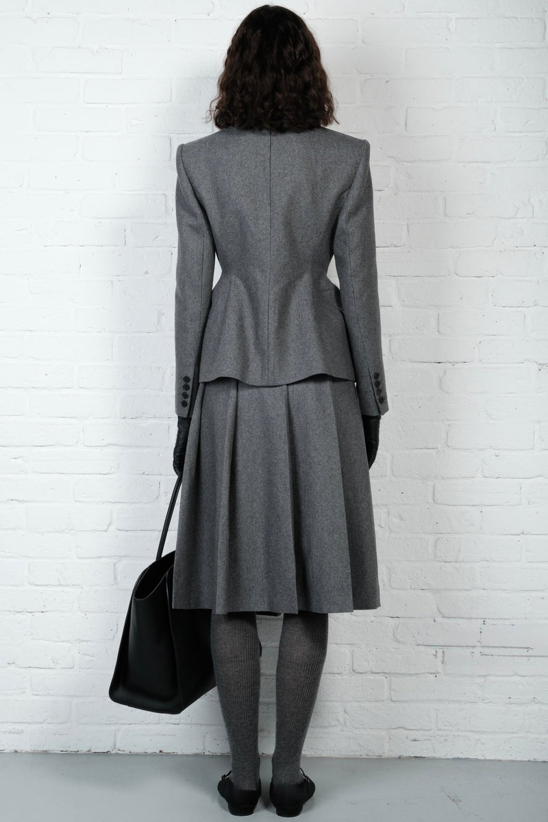 Wool pleated skirt - AFTERHOURS