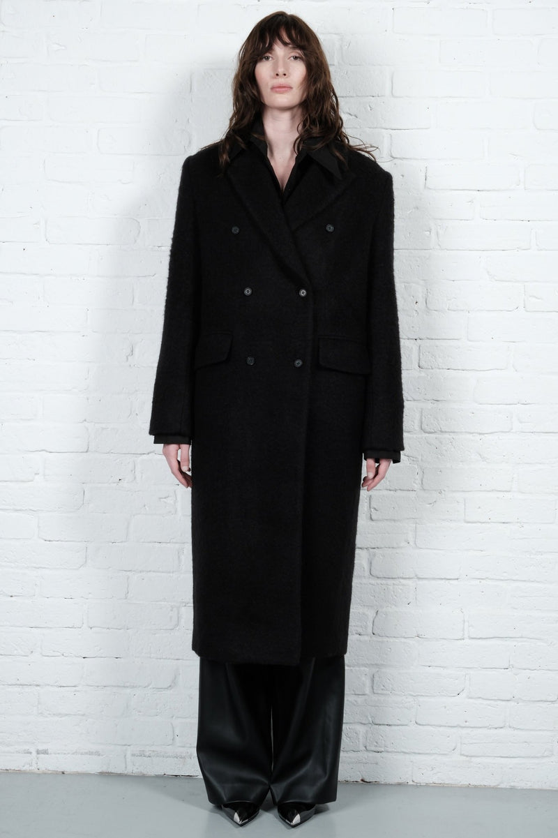 Wool Tailored Coat - AFTERHOURS