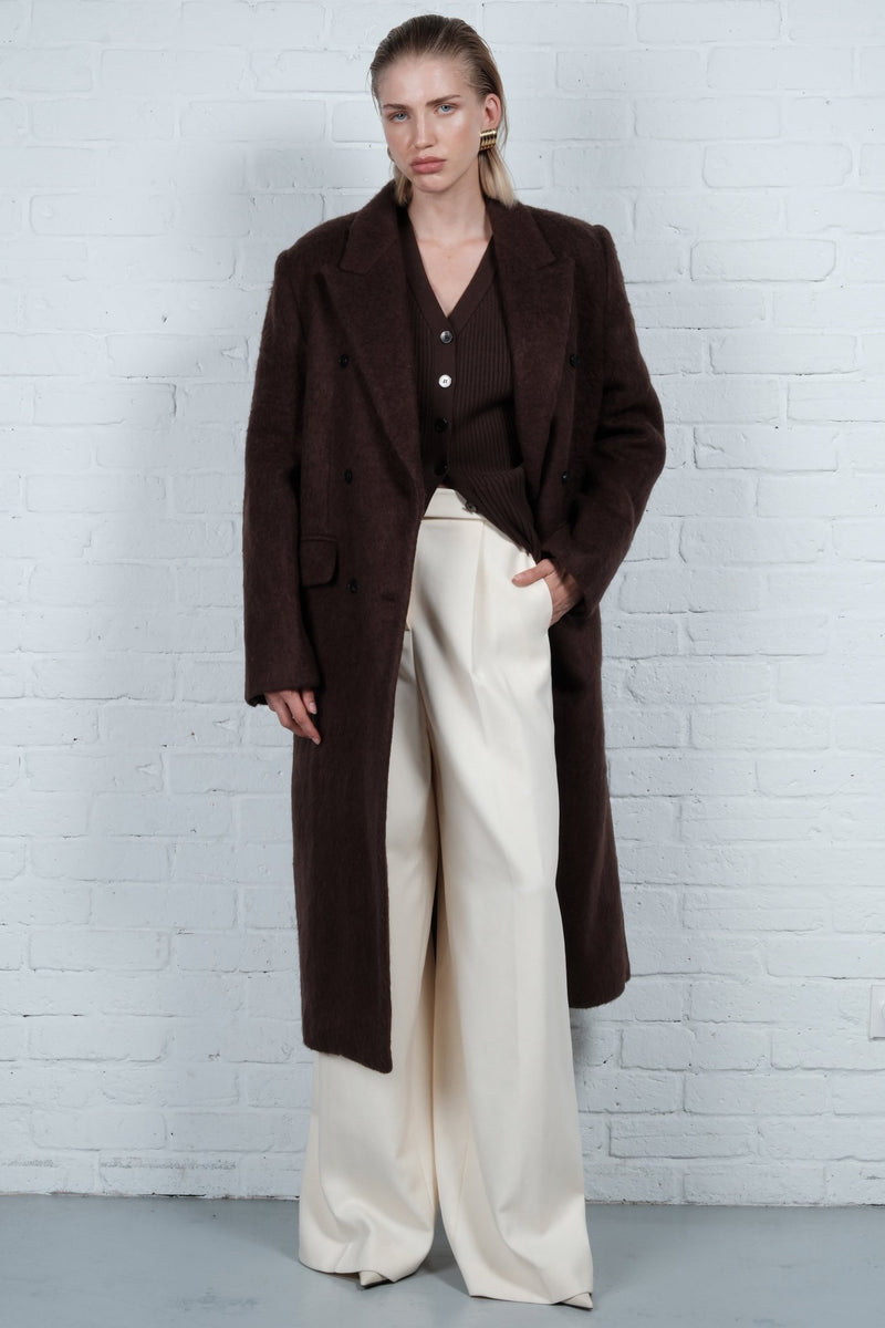 Wool Tailored Coat - AFTERHOURS