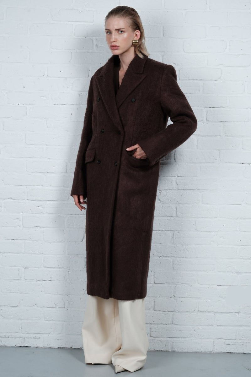 Wool Tailored Coat - AFTERHOURS