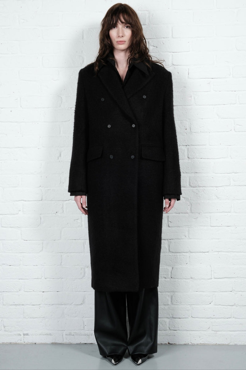 Wool Tailored Coat - AFTERHOURS