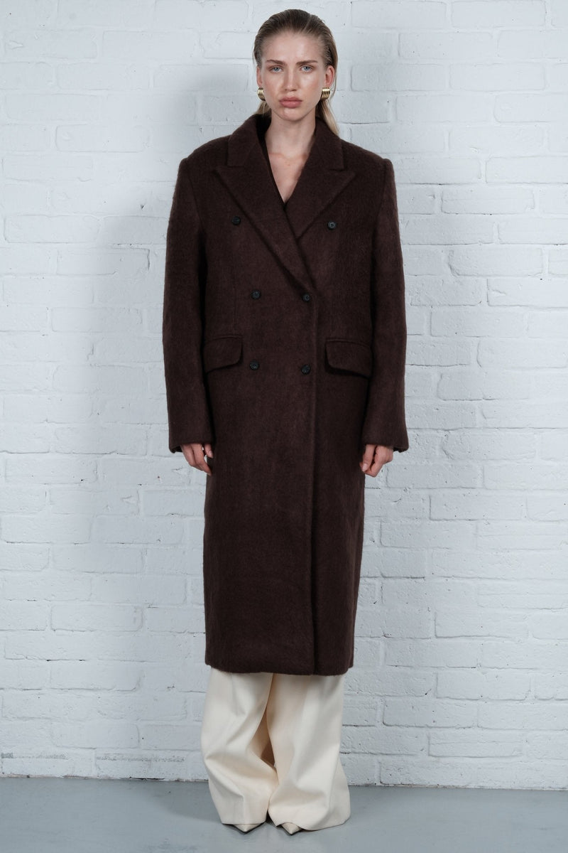 Wool Tailored Coat - AFTERHOURS