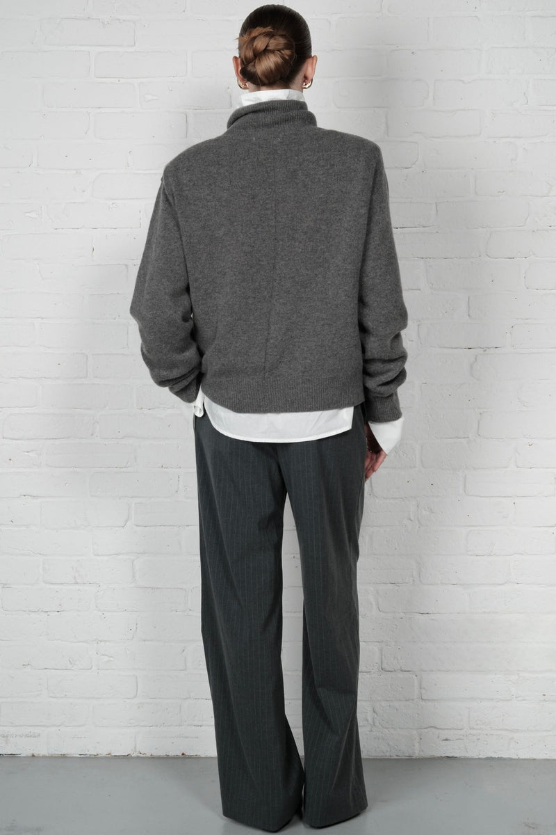 Wool Turtleneck Sweater - AFTERHOURS