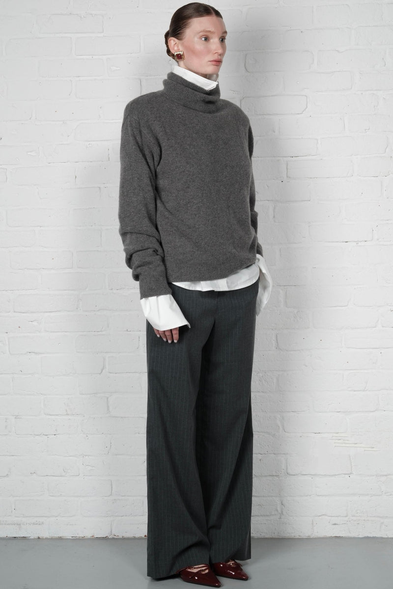 Wool Turtleneck Sweater - AFTERHOURS