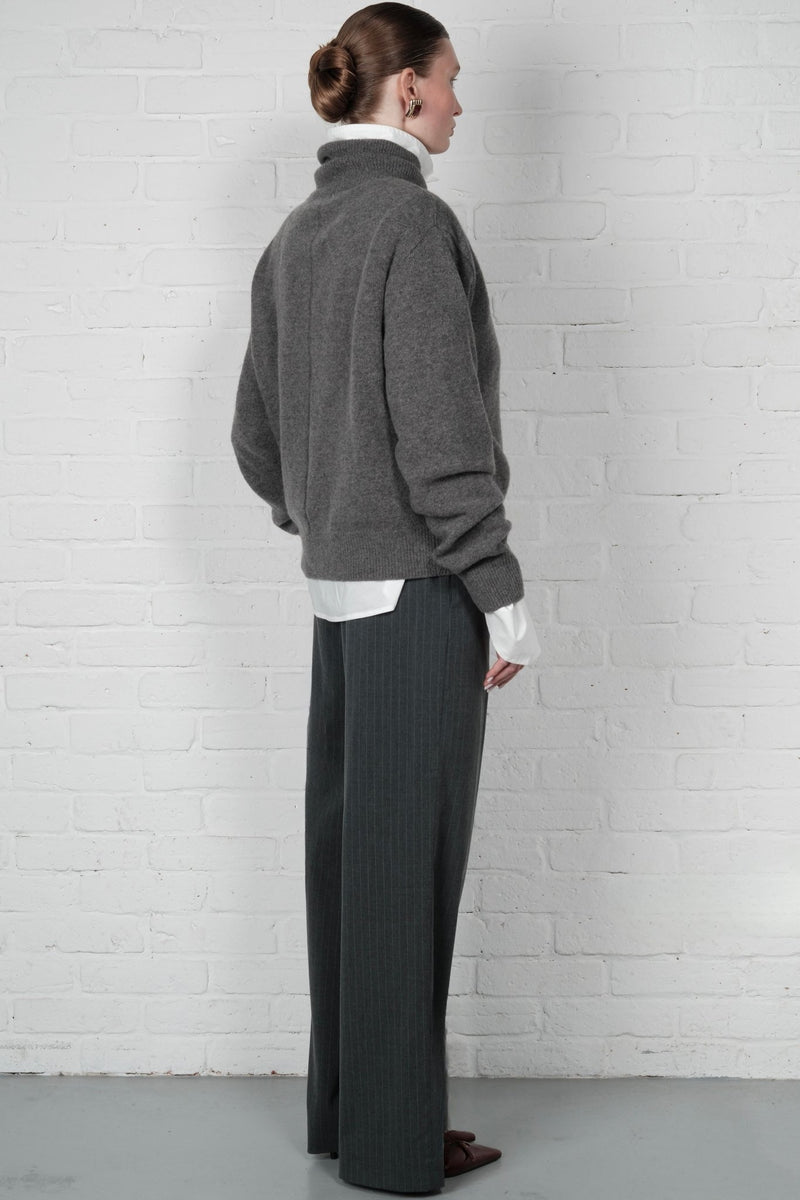 Wool Turtleneck Sweater - AFTERHOURS